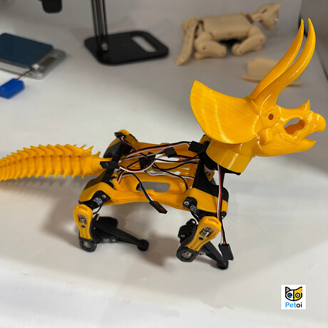 bittle dino dog without a microcontroller - square