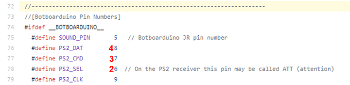 New Pin Designations in Code