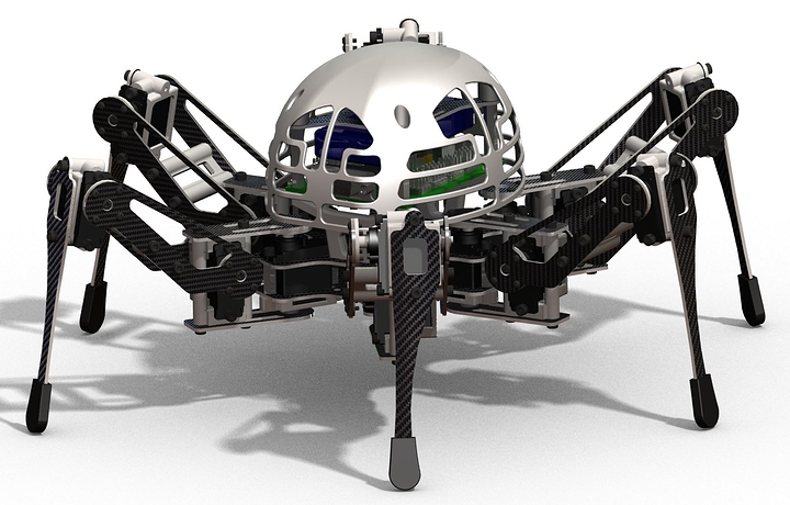 DiaLFonZo - Mini Hexapod - Assembly - Rubber Foot (Standing).jpg