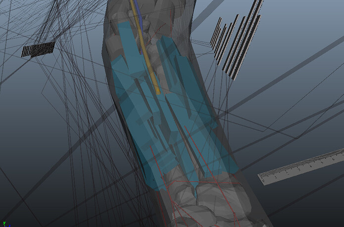 forearms as downgearing zone for hands now
