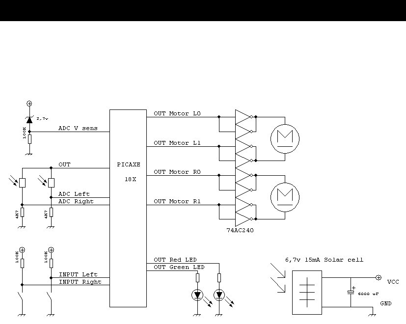 New project: solar rover based on Picaxe 18X - Let's Make Robots ...