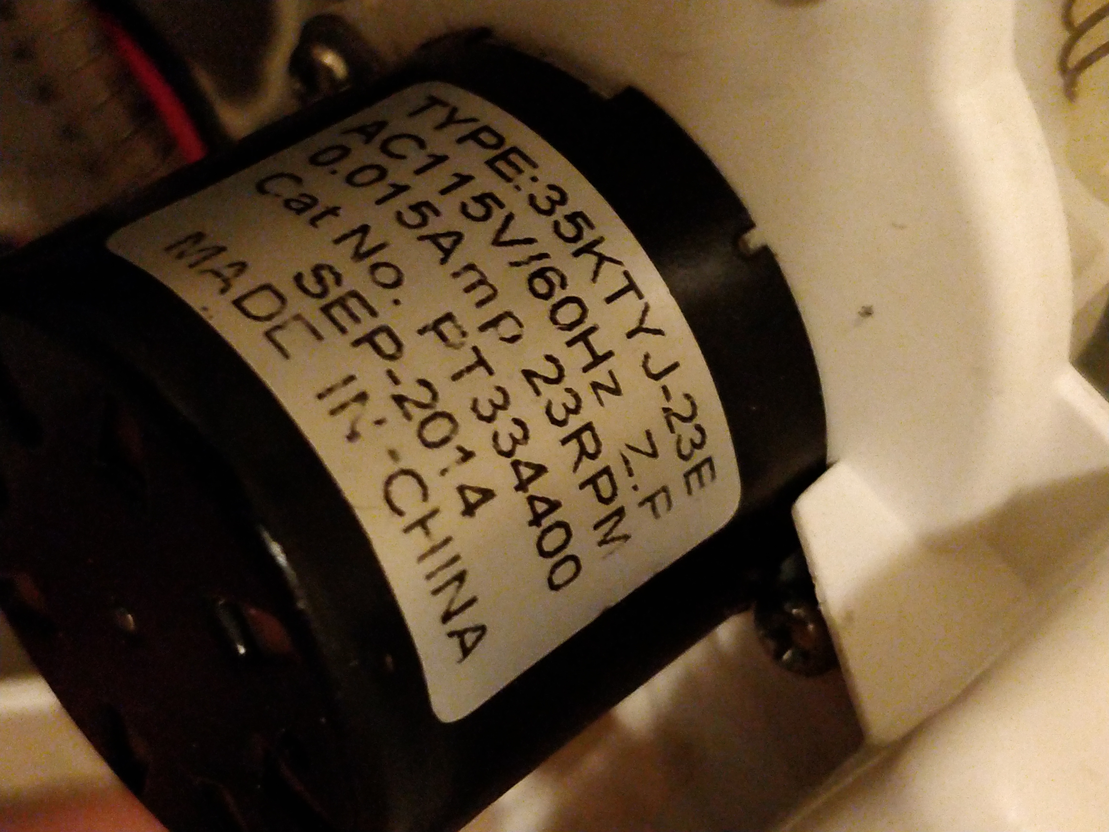 Cat genie cheap replacement motor