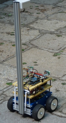 Back view of Snobot