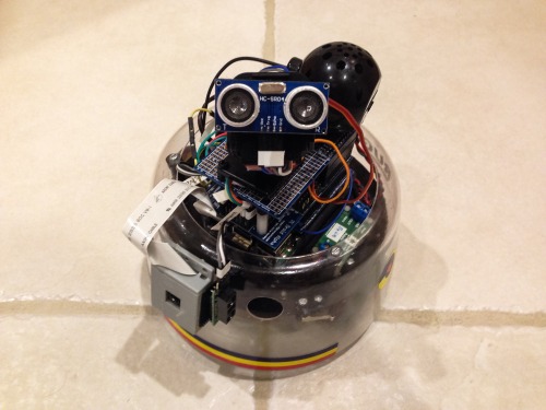 Pogo - Rug Warrior Pro Robot With Raspberry Pi Brain Transplant