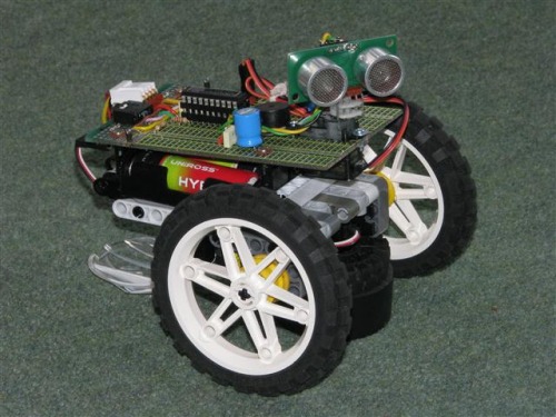 Robot with control board
