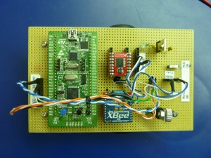 Final robot, top view