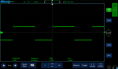 Generator Square Wave Output
