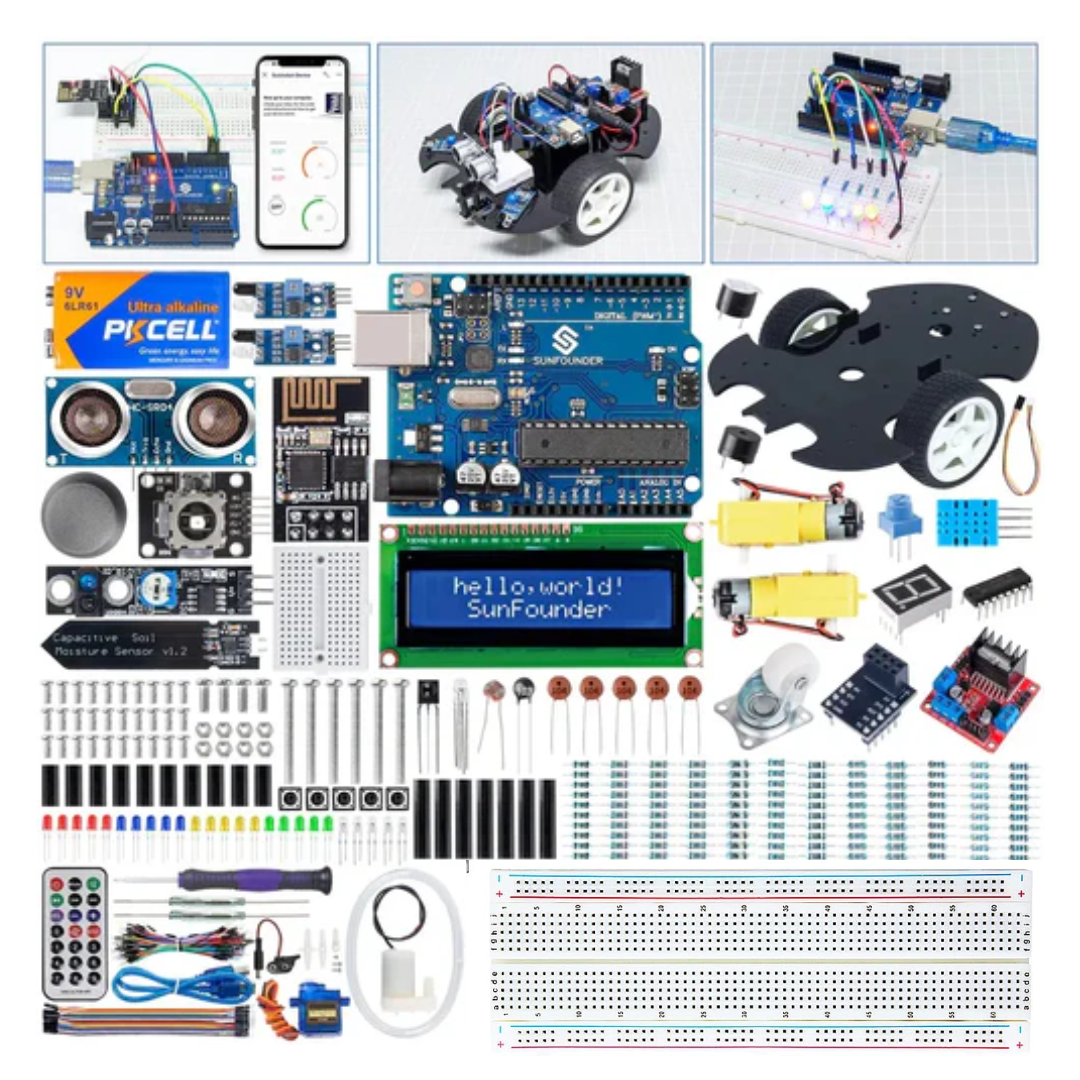 SunFounder 3-in-1 Starter Kit