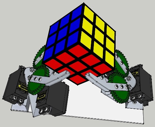Rubik's cube solving robot RobotShop Community
