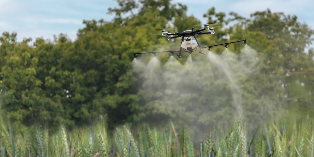 What are the benefits of using swarm robotics in agriculture for crop monitoring?