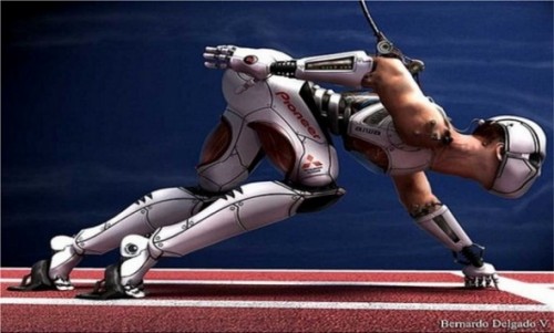 Vision of a bionic runner