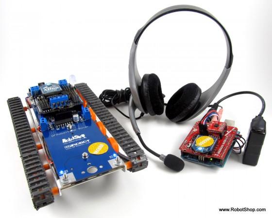 Speech Controlled Arduino Robot