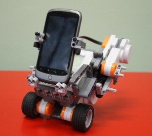 Android Cellphone NXT Robot