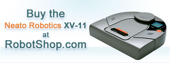 Buy the Neato Robotics XV-11 at RobotShop.com