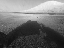 Image from Curiosity - Courtesy of JPL