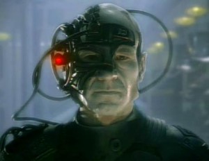 Locutus of Borg - From the Start Trek TV Series