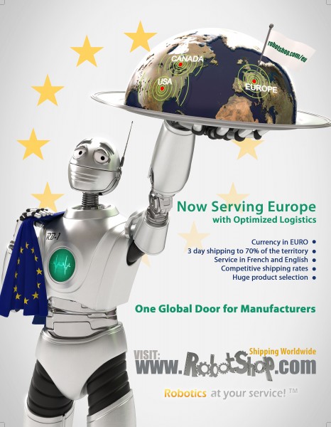 RobotShop Launches European Branch