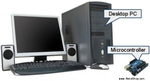 Desktop Computer v.s. Microcontroller