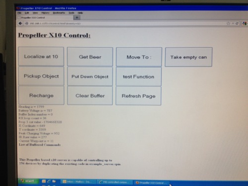 html gui interface