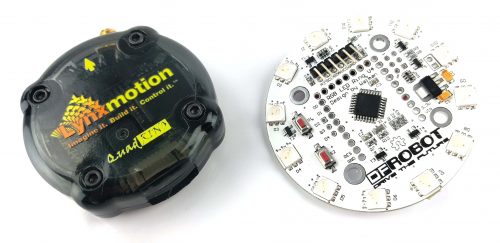 Lynxmotion Quadrino Nano & DFRobot LED Ring