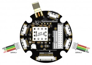 Lynxmotion Quadrino Nano - UART/SERIAL PinOut