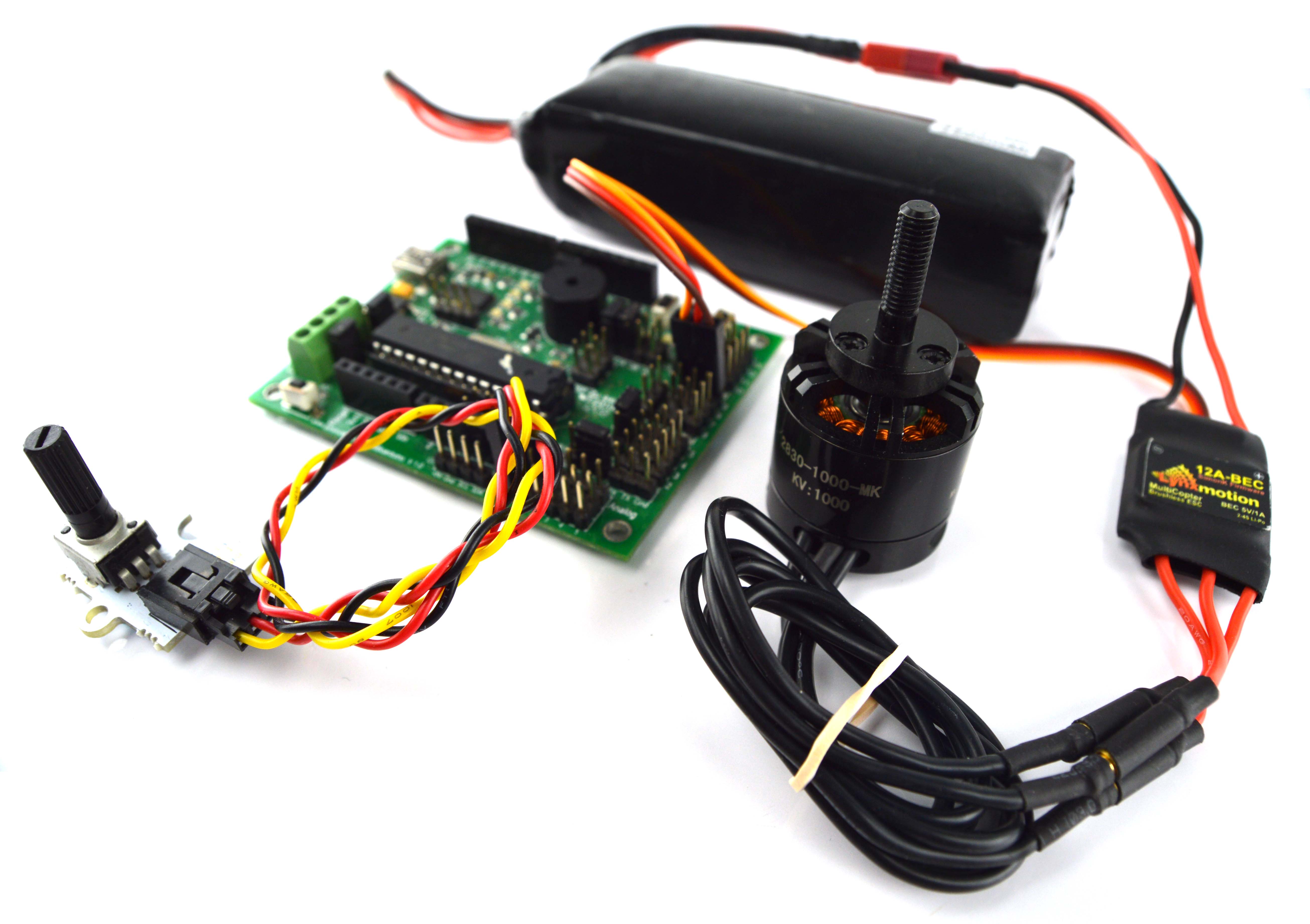 Tijdreeksen Koppeling Knipoog RC Speed Controller (ESC) Arduino Library | RobotShop Community