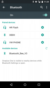 Android - Bluetooth Settings