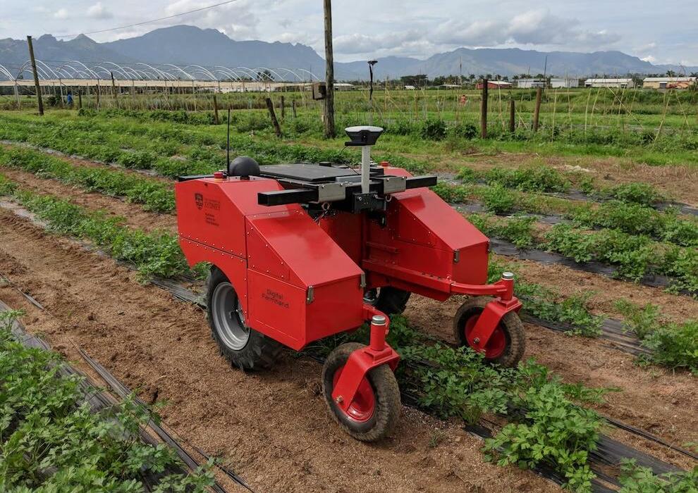 Agricultural Robot Powered with Reach RS+