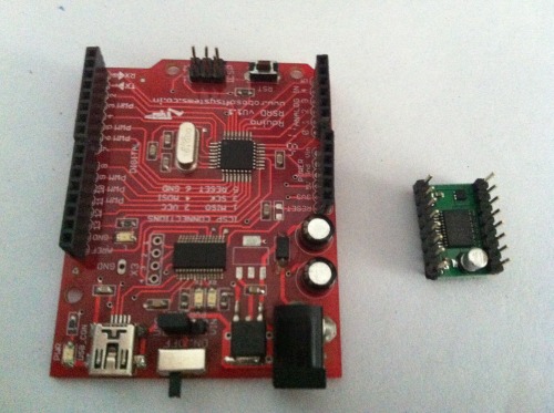 Arduino Microcontroller clone + motor driver