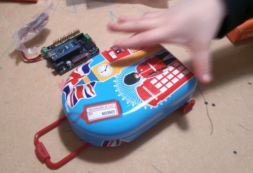 Britishtiny Tin robot and arduino nano