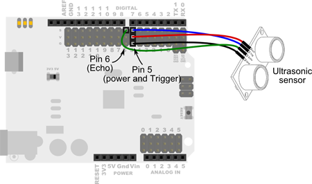 Electrical connection for ultrasound sensor
