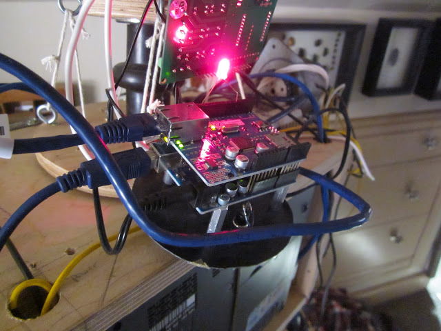 Ethernet Shield connected to Arduino