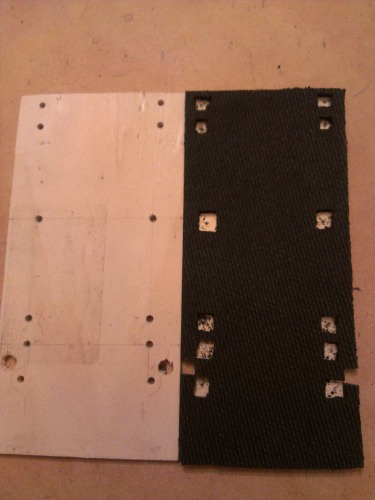 Finished base board with cover