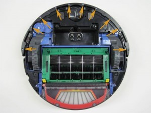 Remove Trim Roomba 500