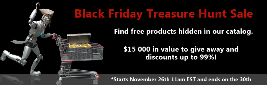 Black Friday Treasure Hunt Sale
