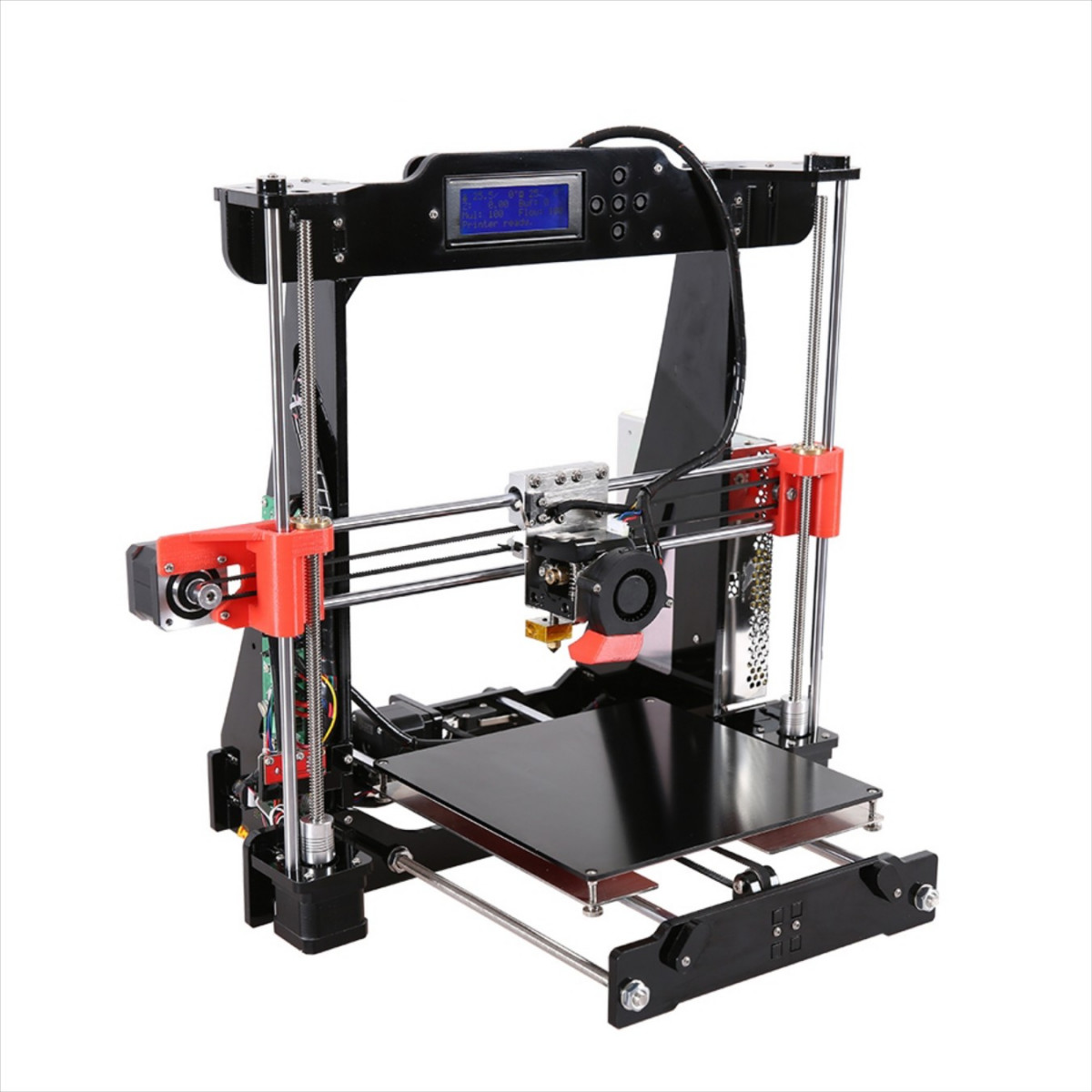 The Afinibot A3SU Single Extruder 3D Printer Kit needs to be assembled. 