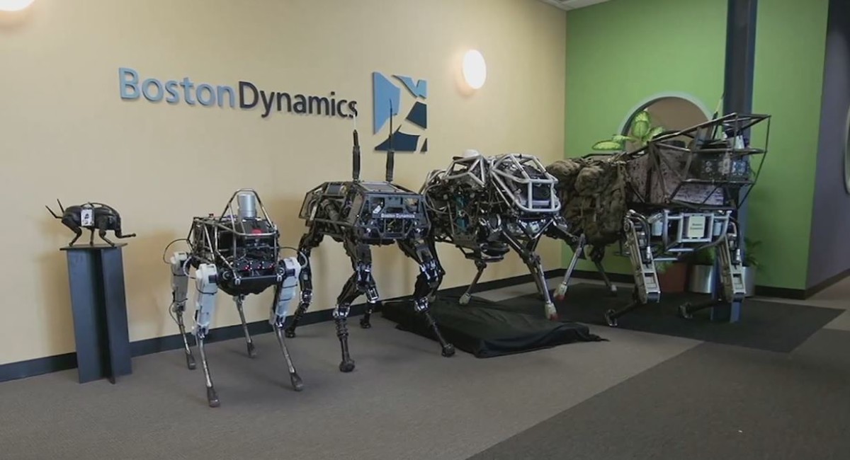 Boston Dynamics' lineup of robots. 