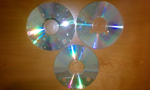 All 3 CD drilled and ready