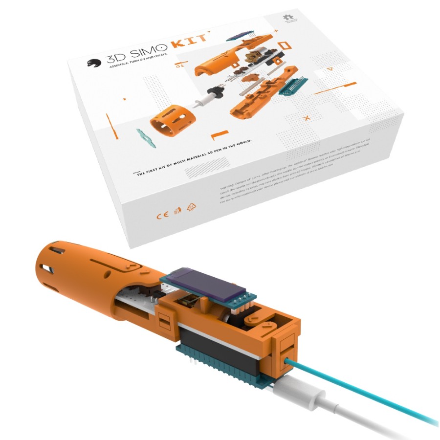 3Dsimo Open Source Arduino 3D Printer Pen Kit