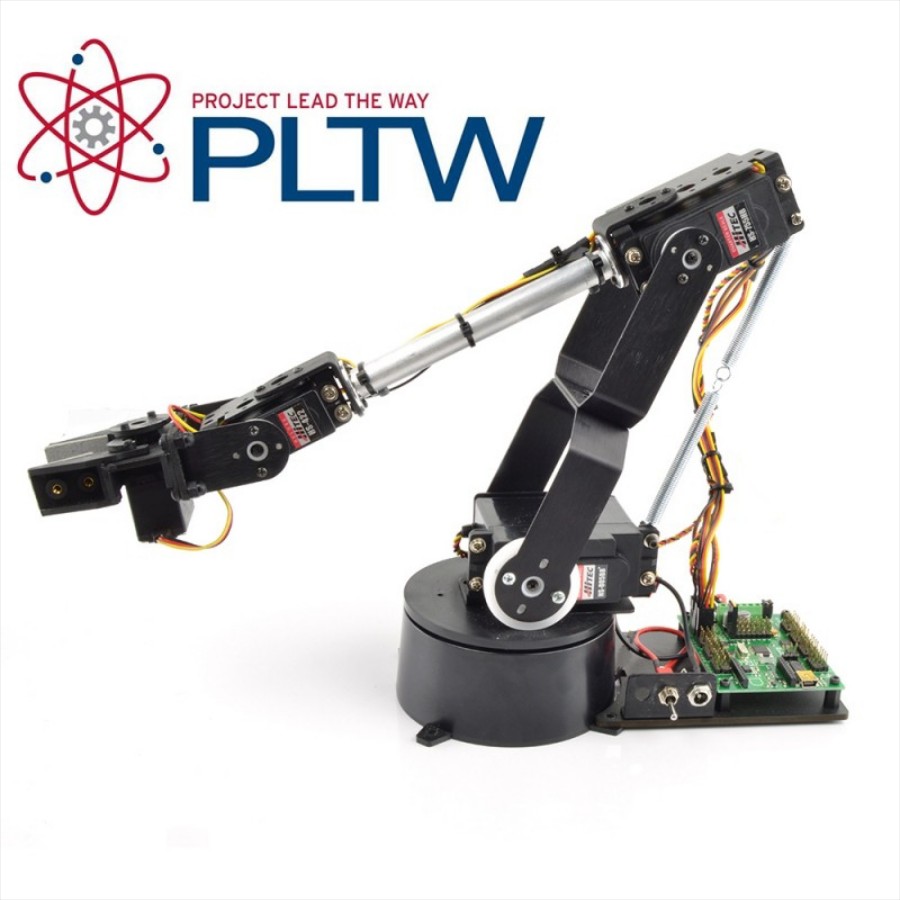 Lynxmotion AL5D PLTW Robotic Arm - Assembled