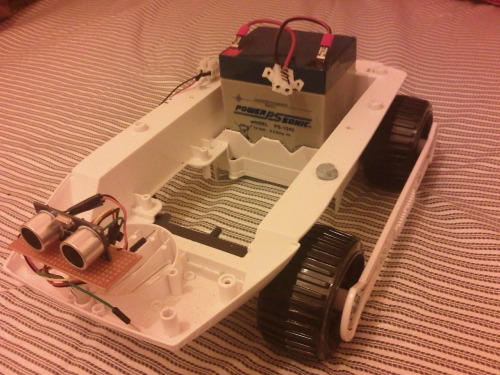 Stripped out BigTrak chassis