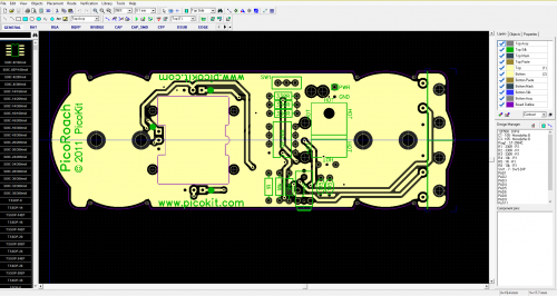 Diptrace PCB prototype