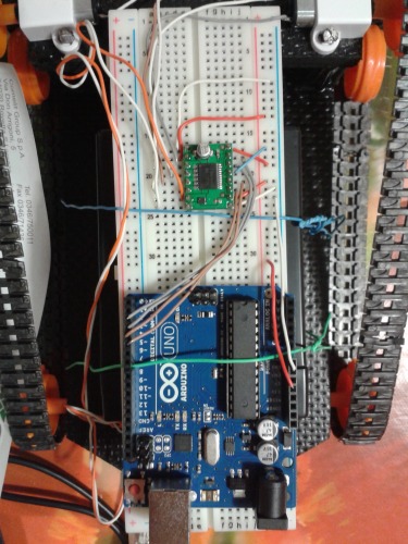 The board and Arduino