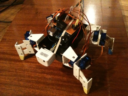 quadruped robot without cover