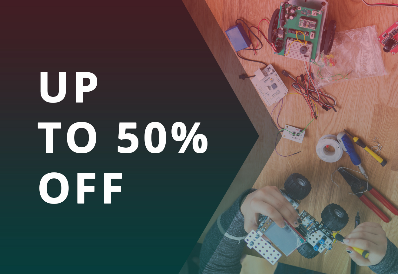 Black Friday Deals: Up to 50% OFF during RobotShop's Event