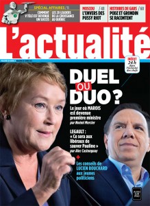 L'actualité, September 2012 Cover