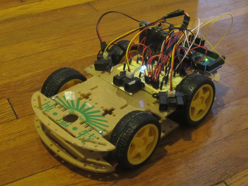 Autonomous obstacle avoiding car, w | RobotShop Community