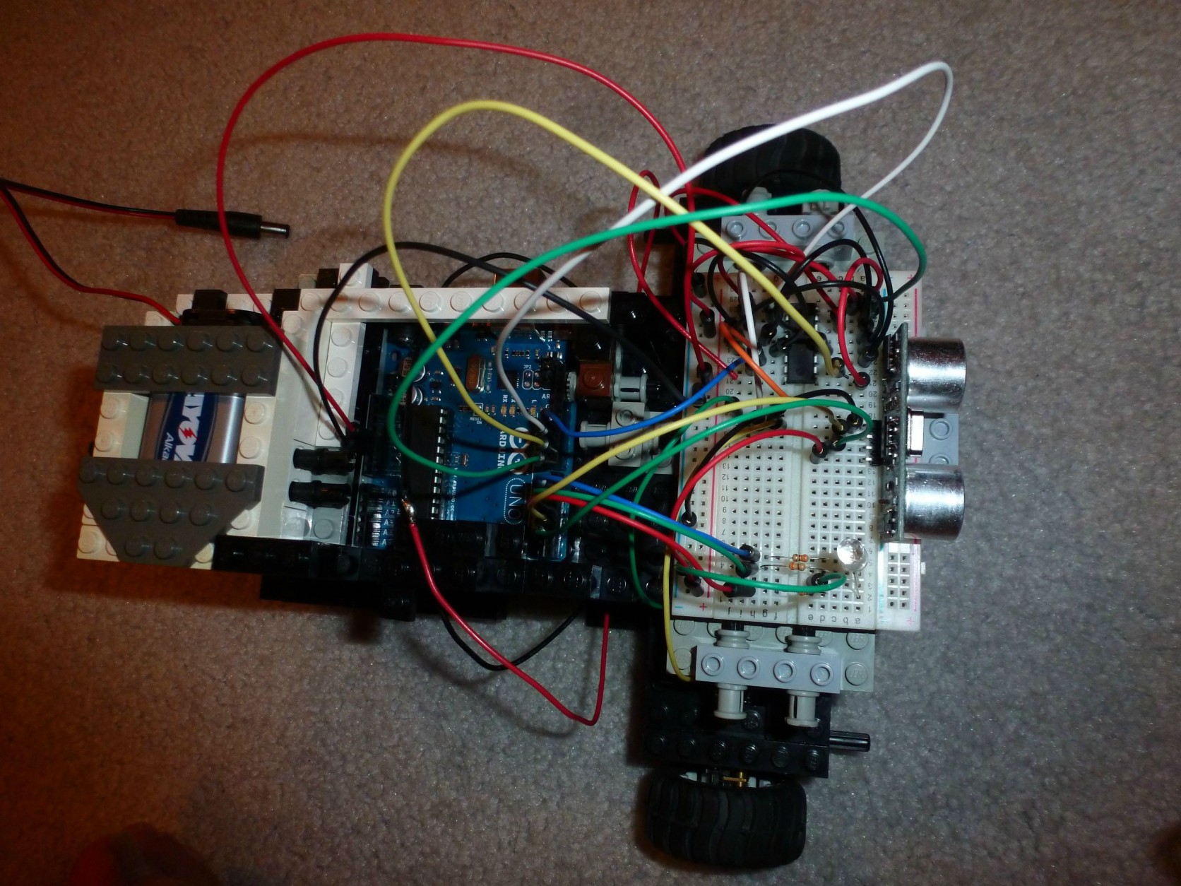 My first autonomous Arduino robot! | RobotShop Community