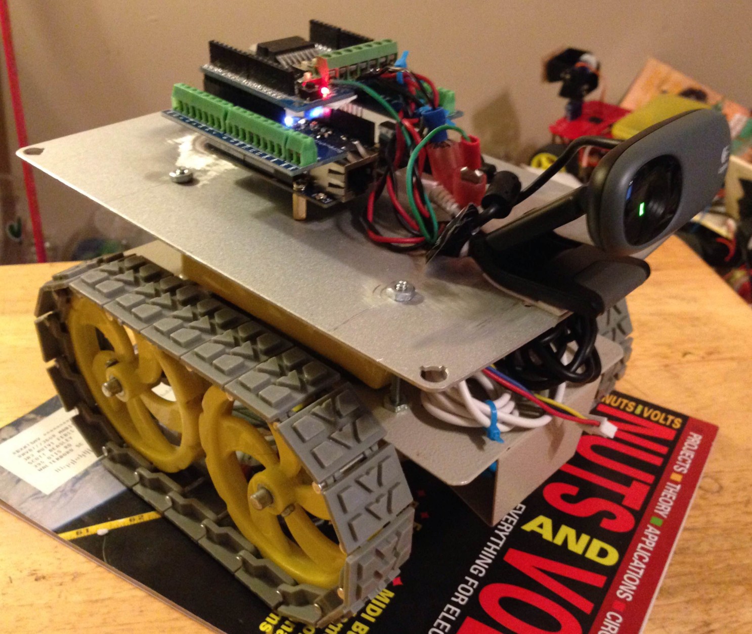 Yun based web controlled rover | RobotShop Community