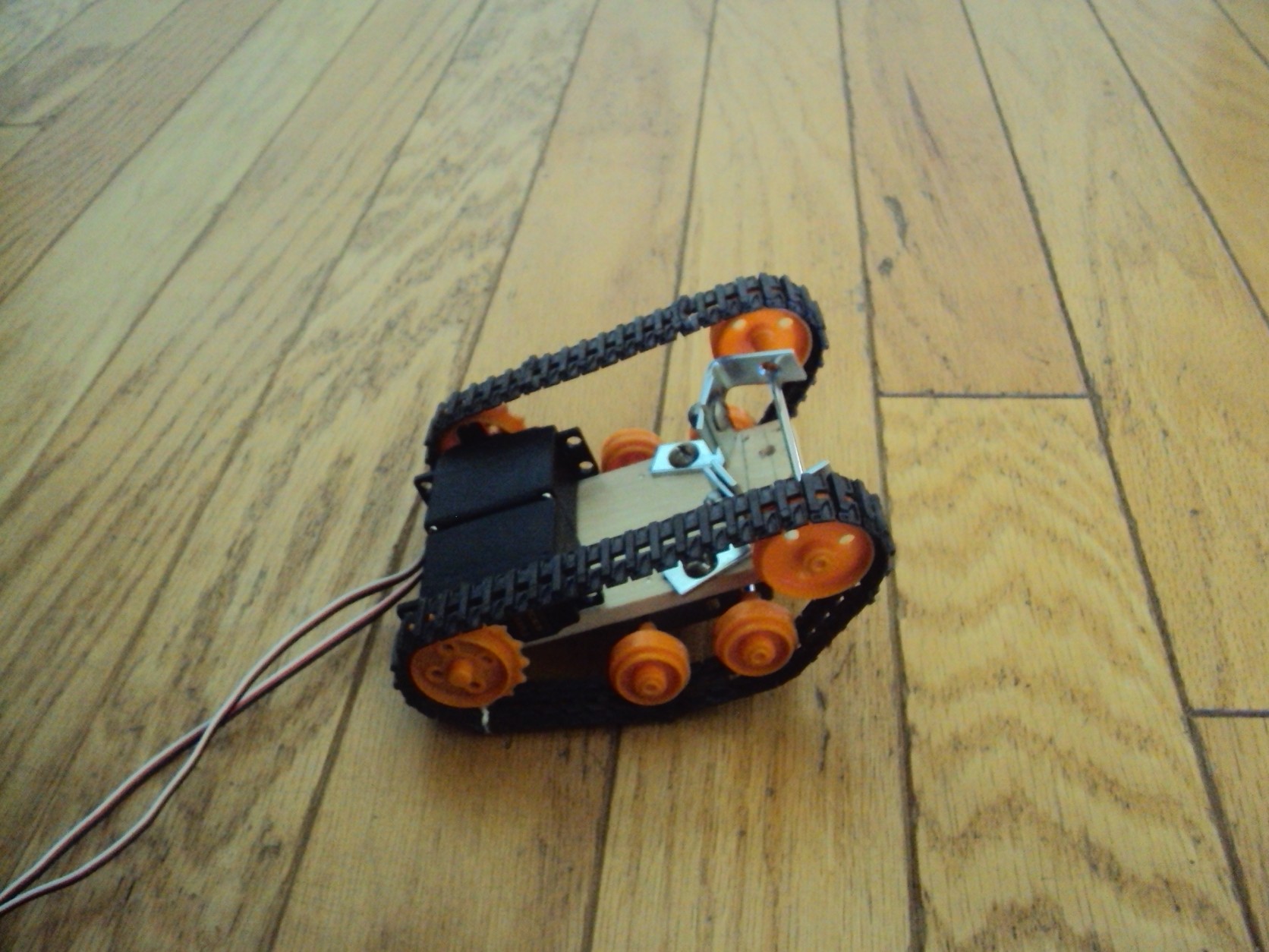 my tank bot the begining | RobotShop Community